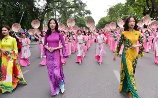 Lễ hội Áo dài Du lịch Hà Nội 2022