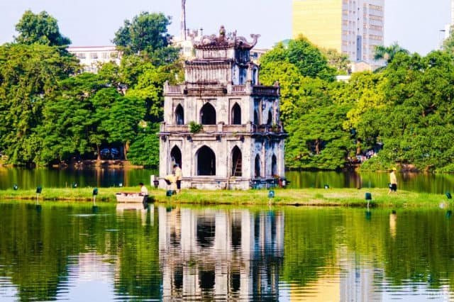 Tháp Rùa - Nơi hồn thiêng giữa lòng Thủ đô Hà Nội
